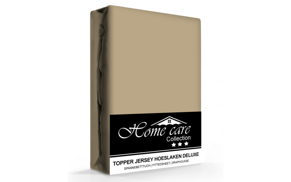 Homecare Jersey Topper Hoeslaken Taupe